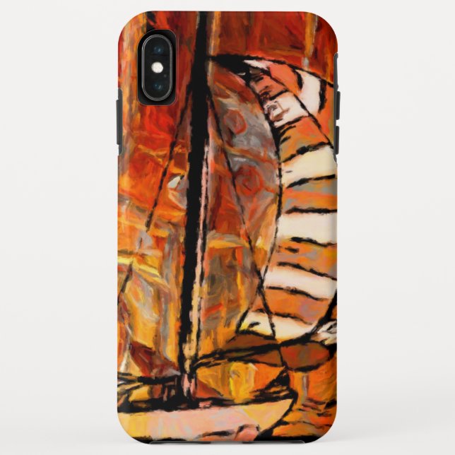 Sailboat Case-Mate iPhone Case (Back)