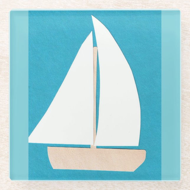 Sailboat Coaster (Front)
