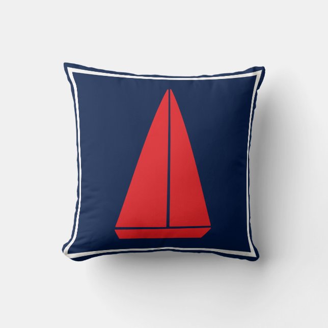 Sailboat Cushion (Front)