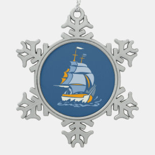 Sailboat custom ornaments