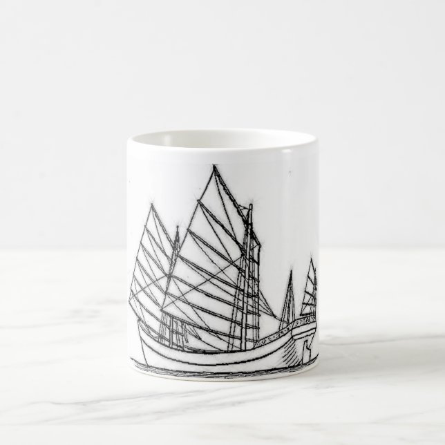 sailboat east coffee mug (Center)