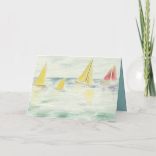 Sailboat Greeting Card