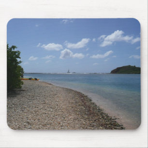 Sailboat in the Distance at St. Thomas Mouse Pad