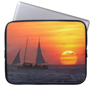 Sailboat In The Sunset Laptop Sleeve