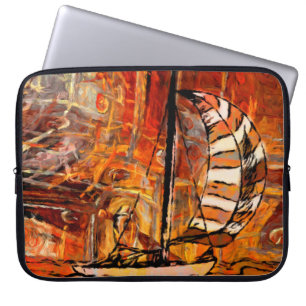 Sailboat Laptop Sleeve