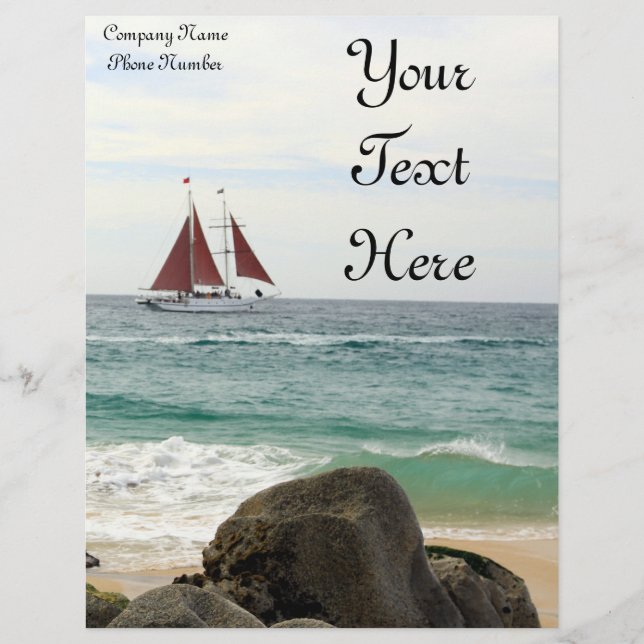 Sailboat Letterhead (Front)