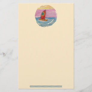 Sailboat Loose Rigging Stationery