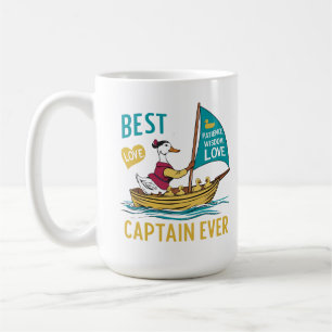 Sailboat Mama Duck & Babies – Parenting Voyage ART Coffee Mug