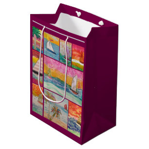 Sailboat  medium gift bag