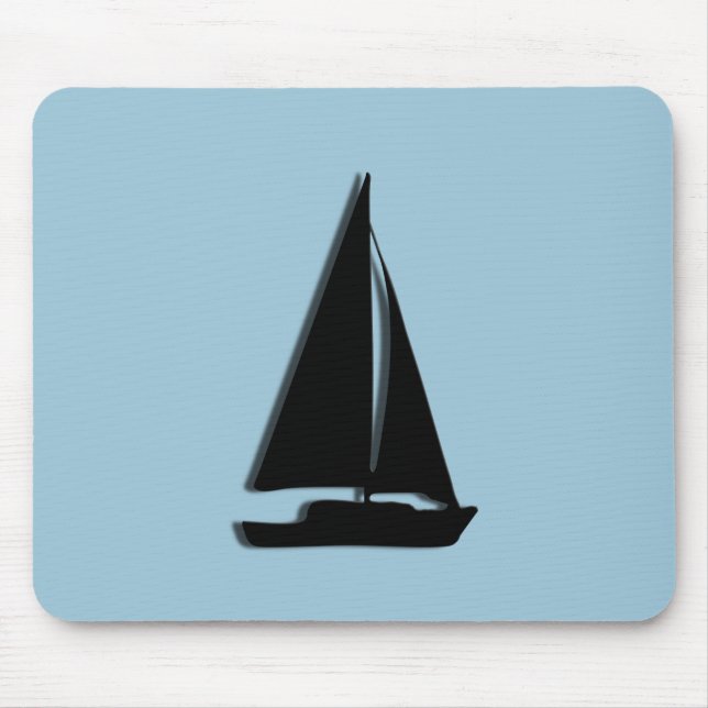 Sailboat Mouse Pad (Front)