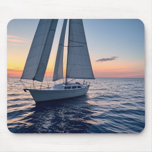 Sailboat Mousepad (Front)