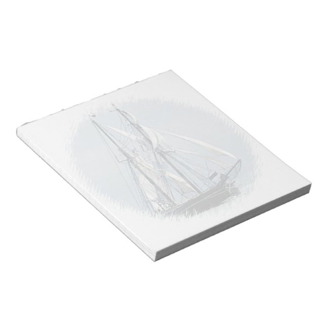 Sailboat Notepad (2) sizes (Angled)