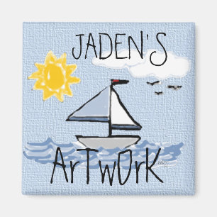 Sailboat O Magnet