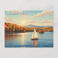 Sailboat on Lake Winnipesaukee Travel