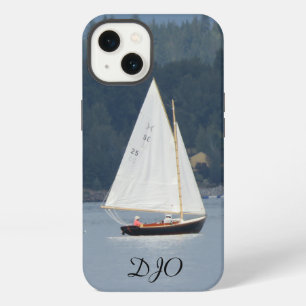 Sailboat on the Lake initials Case-Mate iPhone 13 Case