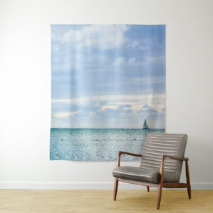 Sailboat on the Water Tapestry