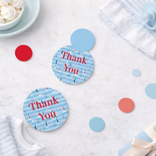 Sailboat Pattern Table Confetti (Creator Uploaded)