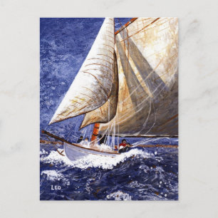 Sailboat Postcard