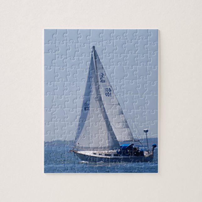 Sailboat Puzzle (Vertical)