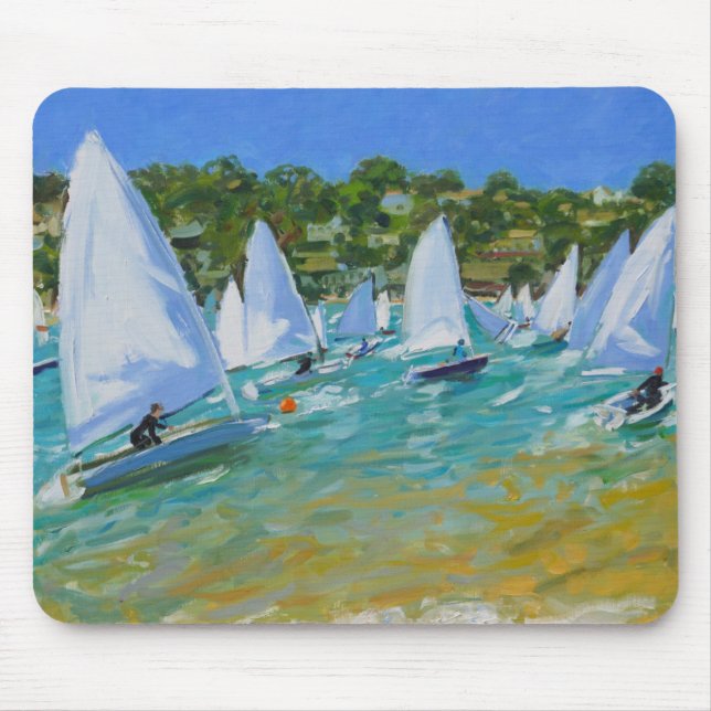 Sailboat Race Mouse Pad (Front)