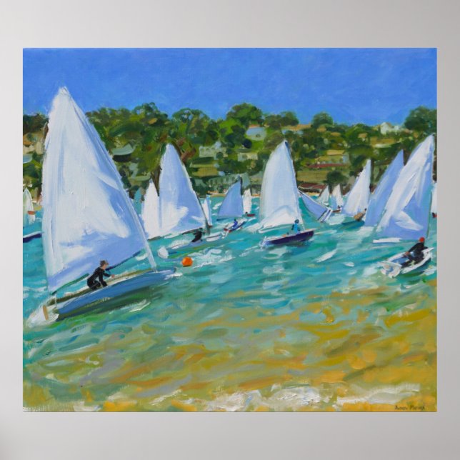 Sailboat Race Poster (Front)