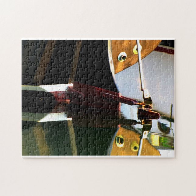 Sailboat Reflections Puzzle (Horizontal)