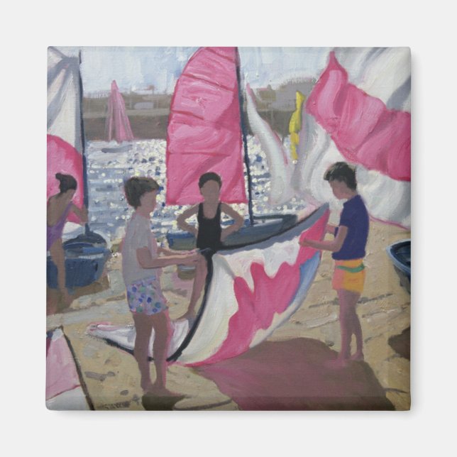 Sailboat Royan France 1992 Magnet (Front)