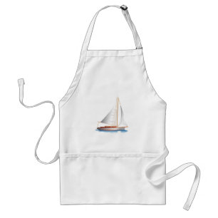Sailboat Smooth Sailing Standard Apron