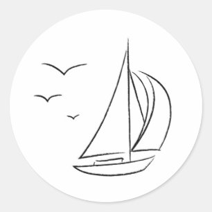 Sailboat Stickers