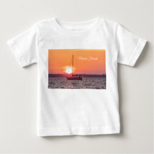Sailboat Sunrise Baby Toddler T-shirt