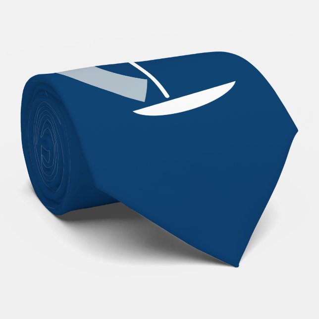Sailboat Tie (Rolled)