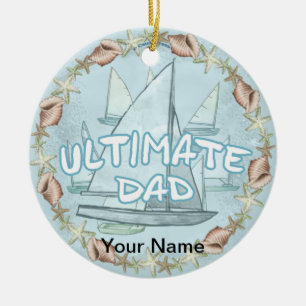  Sailboat Ultimate Dad ornament 