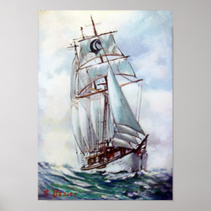 Sailboat/Veleiro/Sailboat Poster