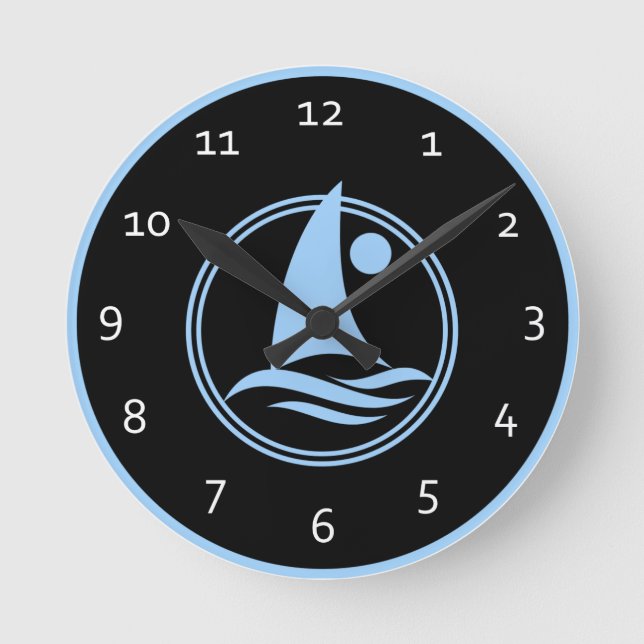 Sailboat Wall Clocks (Front)