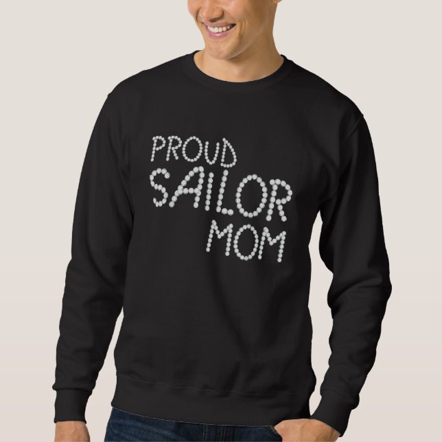 Sailboat Women Sailing  Captain Boat Proud Sailor  Sweatshirt (Front)