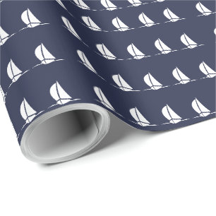 Sailboat Wrapping Paper