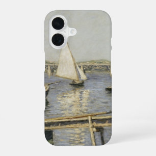Sailboats at Argenteuil by Gustave Caillebotte iPhone 16 Case