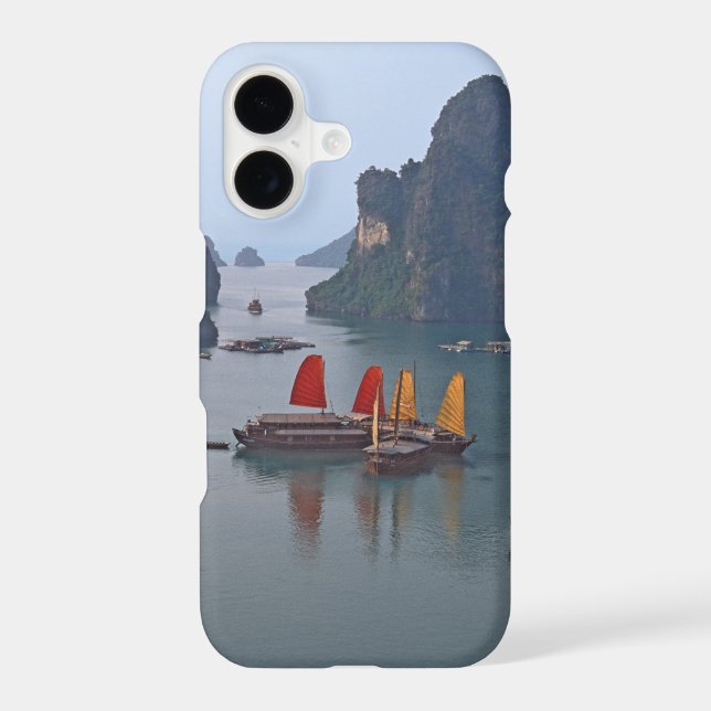 Sailboats in Ha Long Bay - Vietnam, Asia (Back)