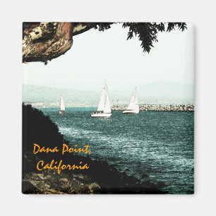 Sailboats in the Harbour Magnet