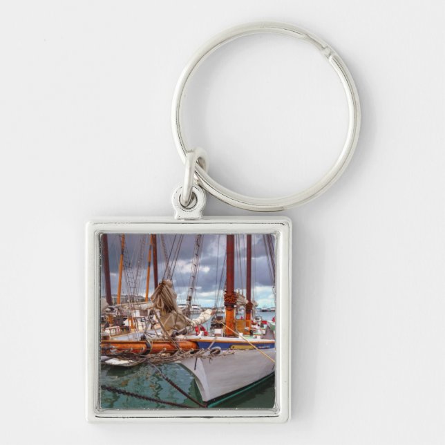 Sailboats Morred At Key West Ring (Front)