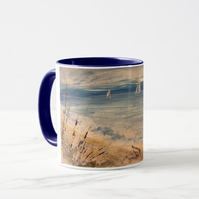 Sailboats Mug (Front Left)