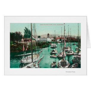 Sailboats on Napa River SceneNapa, CA