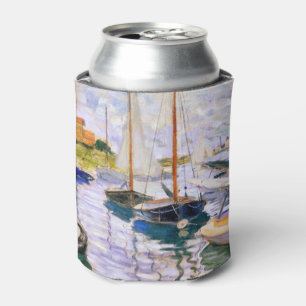 Sailboats on the Seine at Petit Claude Monet Can Cooler
