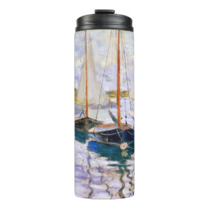 Sailboats on the Seine at Petit Claude Monet Thermal Tumbler