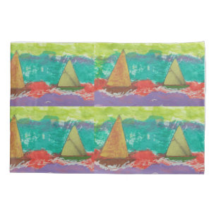 Sailboats Pillowcase