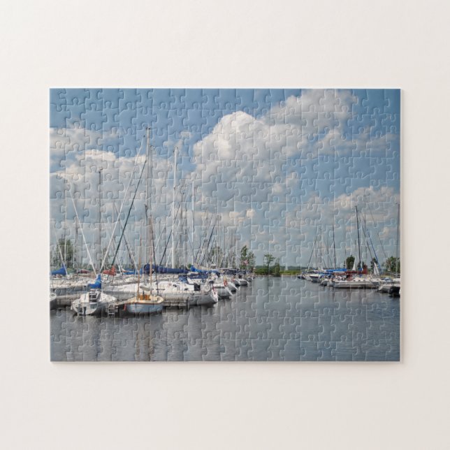 Sailboats puzzle (Horizontal)