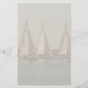 Sailboats Stationery