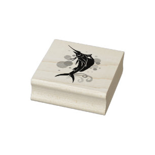 Sailfish Rubber Stamp