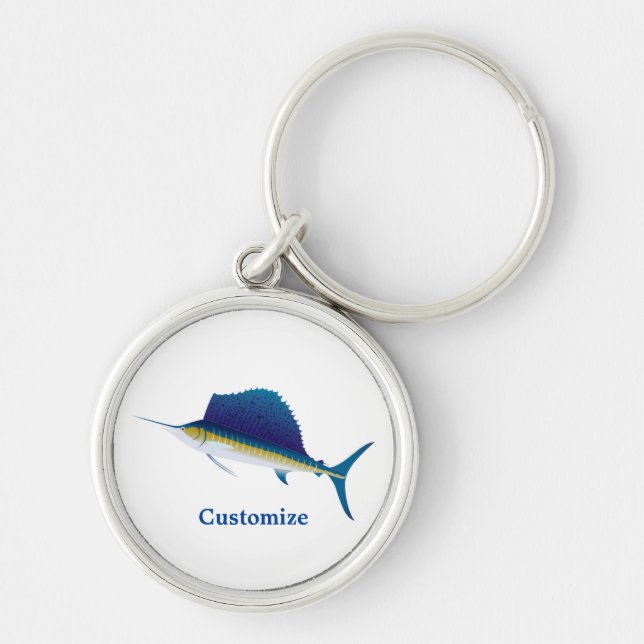 Sailfish Thunder_Cove  Key Ring (Front)