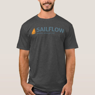SailFlow Men's Charcoal T-Shirt